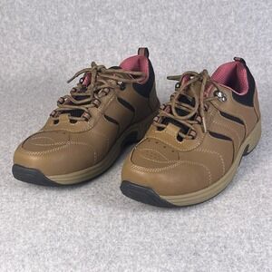 OrthoFeet Shoes Women's 9 Leather BioFit Walking 2E Wide Orthopedic Comfort
